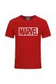 CAMISETA LOGO MARVEL ROJA
