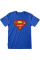 CAMISETA SUPERMAN AZUL LOGO