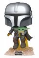 FIGURA FUNKO POP STAR WARS THE MANDALORIAN WITH THE CHILD