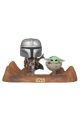 SET FIGURA FUNKO POP MANDALORIAN WITH THE CHILD 390