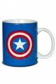 TAZA CAPITAN AMERICA AZUL ESCUDO